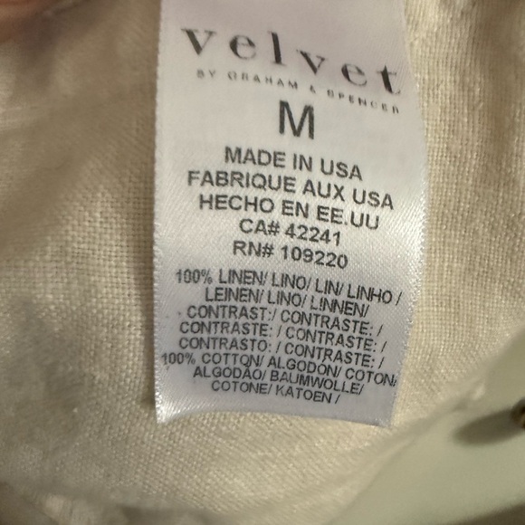 Velvet by Graham & Spencer Cream Jacket - Picture 5 of 5